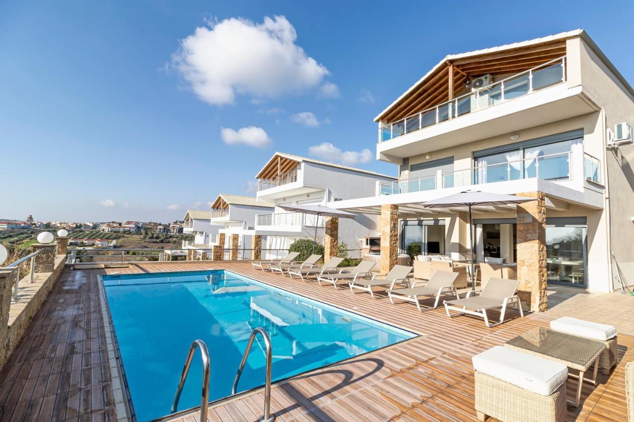 Nefeli & Dina Villas By Diomedes Group Nea Moudania Exterior foto